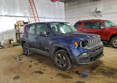 2016 Jeep Renegade Sport из США, поврежденный, VIN ZACCJBAW1GPC70951